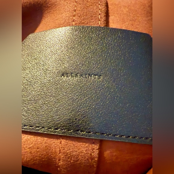 Allsaints Ara East West Suede Tote - Picture 6 of 9